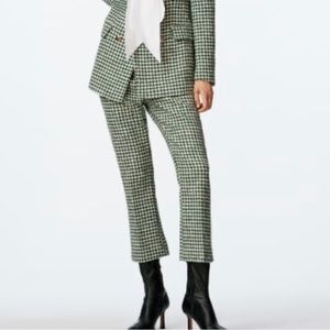 Zara Structured Mini Flare Pants